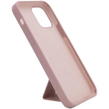 Чохол Silicone Case Hand Holder для Apple iPhone 12 mini (5.4") (Рожевий / Pink Sand) - Чохли для iPhone 12 mini - зображення 2 