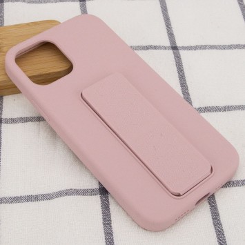 Чохол Silicone Case Hand Holder для Apple iPhone 12 mini (5.4") (Рожевий / Pink Sand) - Чохли для iPhone 12 mini - зображення 4 