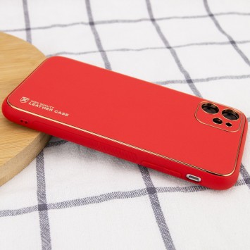 Шкіряний чохол Xshield для Apple iPhone 12 mini (5.4") (Червоний / Red) - Чохли для iPhone 12 mini - зображення 2 