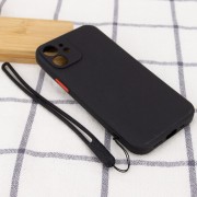 Чохол TPU Square Full Camera для Apple iPhone 12 mini (5.4") (Чорний)