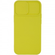 Чохол Camshield Square TPU зі шторкою для камери для Apple iPhone 12 mini (5.4 ") (Жовтий)