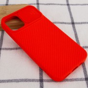 Чохол Camshield Square TPU зі шторкою для камери для Apple iPhone 12 mini (5.4") (Червоний)