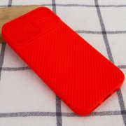 Чохол Camshield Square TPU зі шторкою для камери для Apple iPhone 12 mini (5.4") (Червоний)