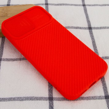 Чохол Camshield Square TPU зі шторкою для камери для Apple iPhone 12 mini (5.4") (Червоний) - Чохли для iPhone 12 mini - зображення 4 