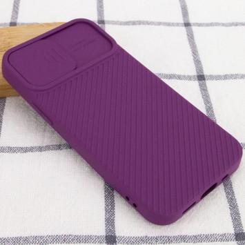 Чохол Camshield Square TPU зі шторкою для камери для Apple iPhone 12 mini (5.4") (Фіолетовий) - Чохли для iPhone 12 mini - зображення 3 