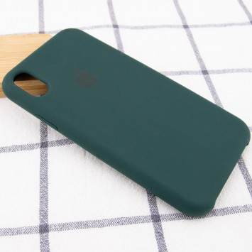 Чохол Silicone Case (AA) Для Apple iPhone XR ( Зелений / Forest green) - Чохли для iPhone XR - зображення 1 