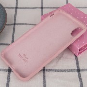 Чохол Silicone Case Full Protective (AA) Для Apple iPhone X / XS (Рожевий / Pink Sand)