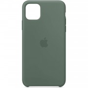 Чохол Silicone case (AAA) для Apple iPhone 11 Pro (Зелений / Pine green)