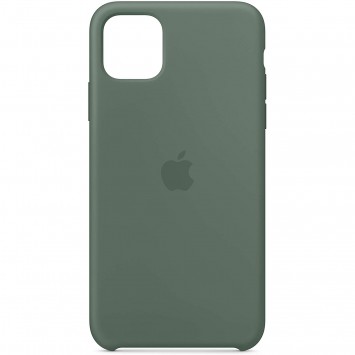 Чохол Silicone case (AAA) для Apple iPhone 11 Pro (Зелений / Pine green) - Чохли для iPhone 11 Pro - зображення 1 