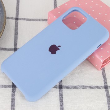 Чохол Silicone Case (AA)Для Apple iPhone 11 Pro (Блакитний / Lilac Blue) - Чохли для iPhone 11 Pro - зображення 1 