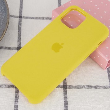 Чохол Silicone Case (AA)Для Apple iPhone 11 Pro (Жовтий / Yellow) - Чохли для iPhone 11 Pro - зображення 1 