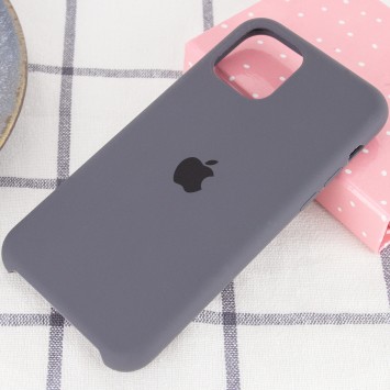 Чохол Silicone Case (AA)Для Apple iPhone 11 Pro (Сірий / Dark Grey) - Чохли для iPhone 11 Pro - зображення 1 