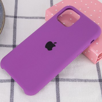 Чохол Silicone Case (AA) для Apple iPhone 11 Pro (Фіолетовий / Grape )  - Чохли для iPhone 11 Pro - зображення 1 