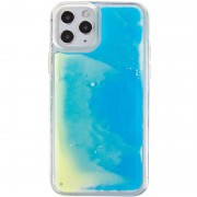 Неоновий чохол Neon Sand glow in the dark для Apple iPhone 11 Pro (Блакитний)