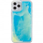 Неоновий чохол Neon Sand glow in the dark для Apple iPhone 11 Pro (Блакитний)