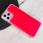 Неоновий чохол Neon Sand glow in the dark для Apple iPhone 11 Pro Max (Рожевий)