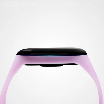 Силіконовий ремінець Neon для Xiaomi Mi Band 5/6 (Бузковий) - Ремінці для годинників - зображення 1 
