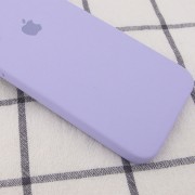 Чохол Silicone Case Square Full Camera Protective (AA) Для Apple iPhone XR (Бузковий / Dasheen)