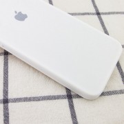 Чохол Silicone Case Square Full Camera Protective (AA) Для Apple iPhone XR (білий / White )