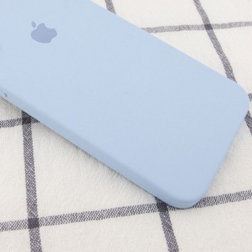 Чохол Silicone Case Square Full Camera Protective (AA) Для Apple iPhone XR (Блакитний / Mist blue) - Чохли для iPhone XR - зображення 1 