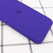 Чохол Silicone Case Square Full Camera Protective (AA) Для Apple iPhone 11 Pro (Фіолетовий / Ultra Violet)