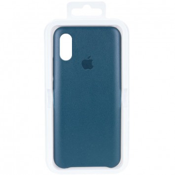 Шкіряний чохол AHIMSA PU Leather Case Logo (A) Для Apple iPhone X / XS (Зелений) - Чохли для iPhone XS - зображення 2 