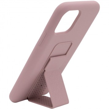 Чохол Silicone Case Hand Holder для Apple iPhone 11 Pro (рожевий / Pink Sand) - Чохли для iPhone 11 Pro - зображення 1 