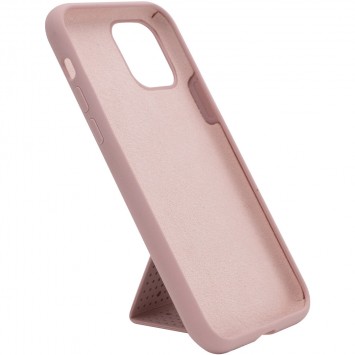 Чохол Silicone Case Hand Holder для Apple iPhone 11 Pro (рожевий / Pink Sand) - Чохли для iPhone 11 Pro - зображення 2 