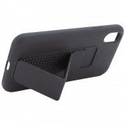 Чохол Silicone Case Hand Holder для Apple iPhone XR (Чорний/Black)