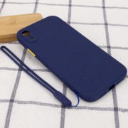 Чохол TPU Square Full Camera Для Apple iPhone XR (Синій)