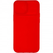 Чохол Camshield Square TPU зі шторкою для камери для Apple iPhone 11 Pro (Червоний)