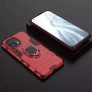 Ударостійкий чохол Transformer Ring for Magnet для Xiaomi Mi 11 ( Червоний / Dante Red)