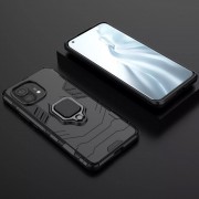 Ударостійкий чохол Transformer Ring for Magnet для Xiaomi Mi 11 ( Чорний / Soul Black)