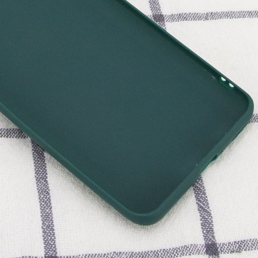 Силіконовий чохол Candy Full Camera Для Apple iPhone X / XS (Зелений / Forest green) - зображення 2 