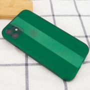 Чохол TPU Glossy Line Full Camera Для Apple iPhone 12 (Зелений)