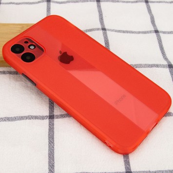 Чохол TPU Glossy Line Full Camera Для Apple iPhone 12 (Червоний) - Чохли для iPhone 12 - зображення 1 