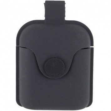 Силіконовий футляр на магніті для навушників AirPods 1/2 (Чорний / Black )  - Apple AirPods - зображення 1 