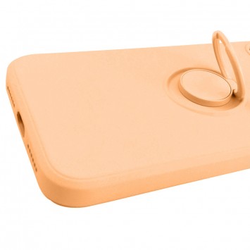 Чохол TPU Candy Ring Full Camera Для Apple iPhone 12 (Помаранчевий / Coral )  - Чохли для iPhone 12 - зображення 1 