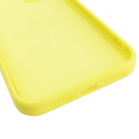 Чохол TPU Candy Ring Full Camera Для Apple iPhone 12 (Жовтий / Yellow )  - зображення 2 