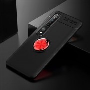 TPU чохол для Xiaomi Mi 10 / Mi 10 Pro - Deen ColorRing під магнітний тримач (opp) (Чорний / Червоний)