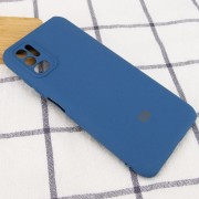 Чохол Silicone Cover My Color Full Camera (A) для Xiaomi Redmi Note 10 5G / Poco M3 Pro (Синій / Navy blue)