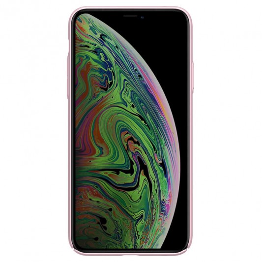 Карбонова накладка Nillkin Camshield (шторка на камеру) для Apple iPhone 11 Pro Max (рожевий / Pink )  - зображення 3 