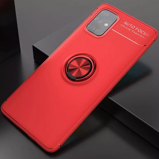 TPU чехол Deen ColorRing под магнитный держатель (opp) для Samsung Galaxy M31s - изображение 1