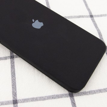 Чохол Silicone Case Square Full Camera Protective (AA) Для Apple iPhone 11 Pro Max (Чорний / Black) - Чохли для iPhone 11 Pro Max - зображення 1 