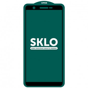 Захисне скло для Samsung Galaxy M01 Core / A01 Core SKLO 5D (full glue) (Чорний) - Захисні стекла для Samsung Galaxy M01 Core / A01 Core - зображення 1 