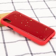 TPU чехол Confetti для Apple iPhone XR (Червоний)