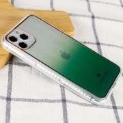 TPU + Glass чохол Aurora Classic для Apple iPhone 11 Pro Max (Зелений)