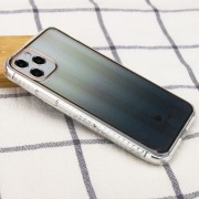 TPU + Glass чохол Aurora Classic для Apple iPhone 11 Pro Max (Чорний)