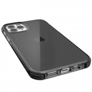 Чохол Defense Clear Series (TPU) для Apple iPhone 12 Pro / 12 (6.1"") (Чорний)