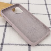 Чохол Silicone Case Full Protective (AA) Для Apple iPhone 12 Pro Max (6.7"") (Сірий / Lavender)